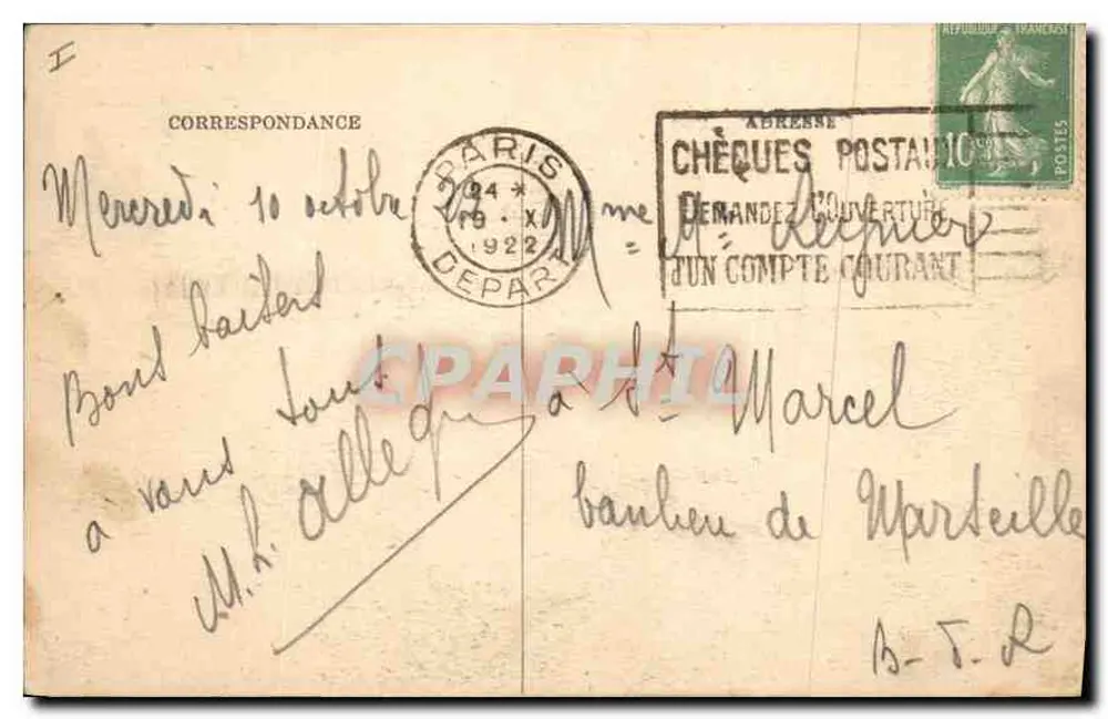 Paris (75 e 8e) — Ponte Alexandre III — J. H. - Verso
