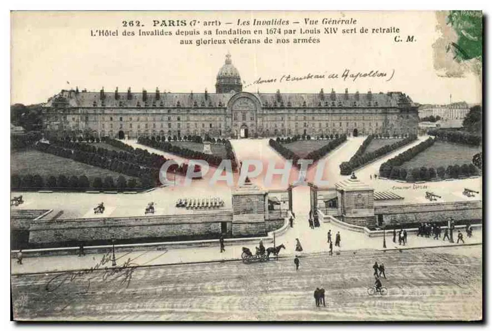 Paris (7e arrt) — Les Invalides — Allgemeiner Blick — C. M. — n° 262 - Vorderseite