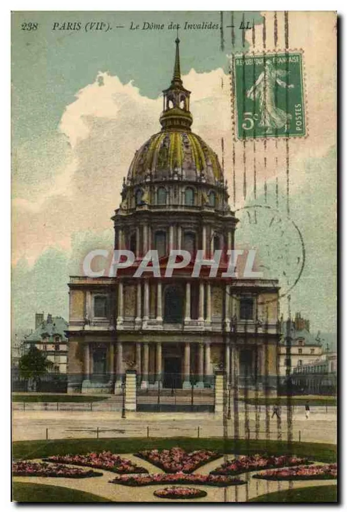 Paris (VIIe) — O Domo dos Invalidos — n° 238 - Frente