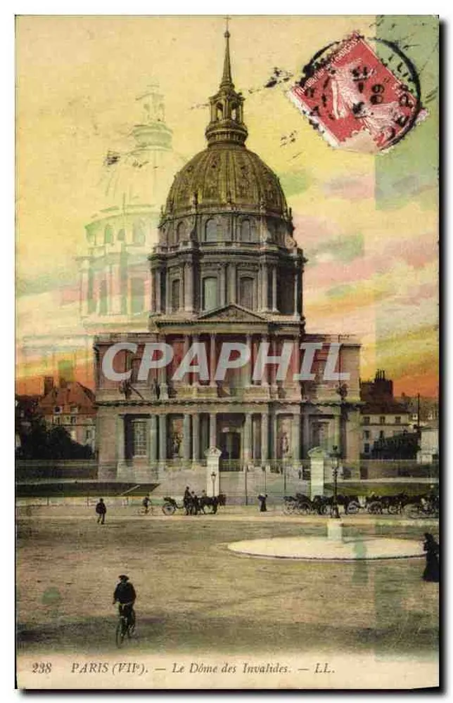 Paris (VIP) — O Dôme dos Invalidos — LL. — n° 238 - Frente