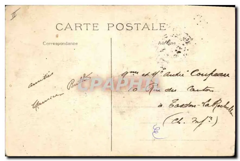 Paris 7e - A Torre Eiffel — editor Dubonnet, n° 523 - Verso
