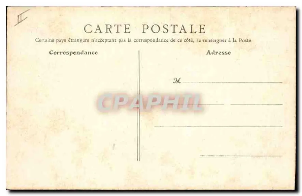 Paris — Estação de Lyon — E.B., Paris - Verso