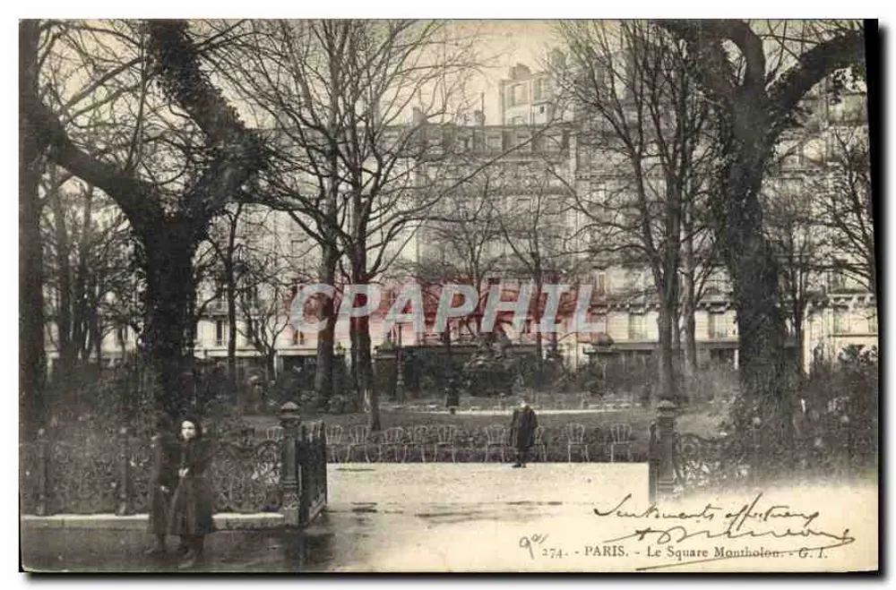 Paris - O Square Montholon - G. I. - Frente