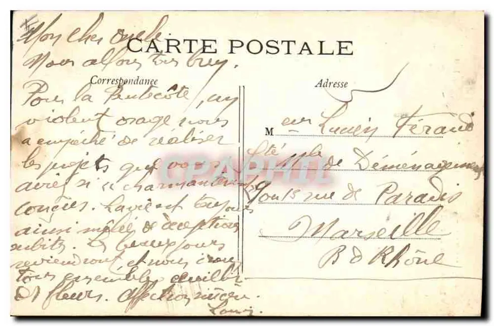 Dôme dos Invalidos — Paris (7e) — editor não identificado, n° 97 - Verso
