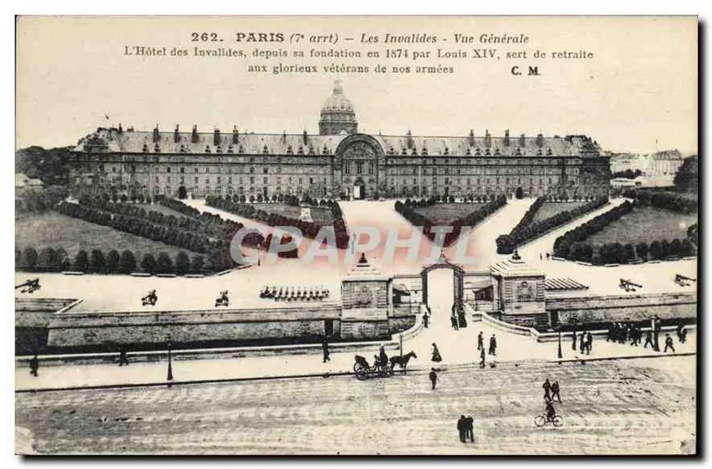 Paris (7. Arrondissement) — Les Invalides — Allgemeiner Blick — Édition C. M. - Vorderseite