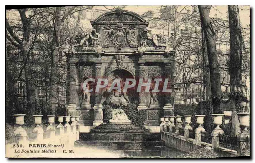 París (6° arr.) — Fuente Médicis — C. M. n° 530 - Anverso