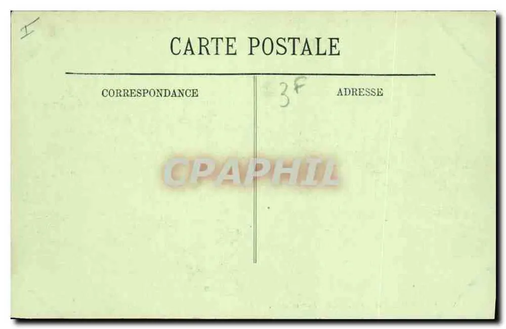 PARIS (VI°) — Das Palais du Luxembourg — LL. — Nr. 158 - Rückseite