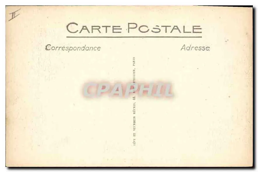 Paris (VI) - Der Luxembourg-Garten — LL, n° 290 - Rückseite