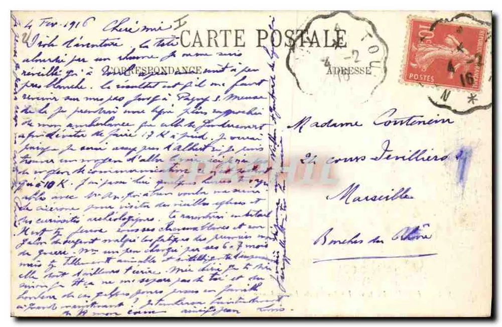 Paris (VI) — Ansicht des Luxembourg-Gartens — LL - Rückseite