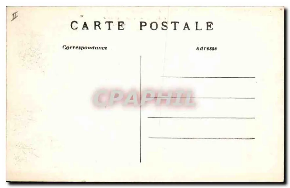 Paris (6e arrondissement), Avenida da Observatória — C. M., n° 427 - Verso