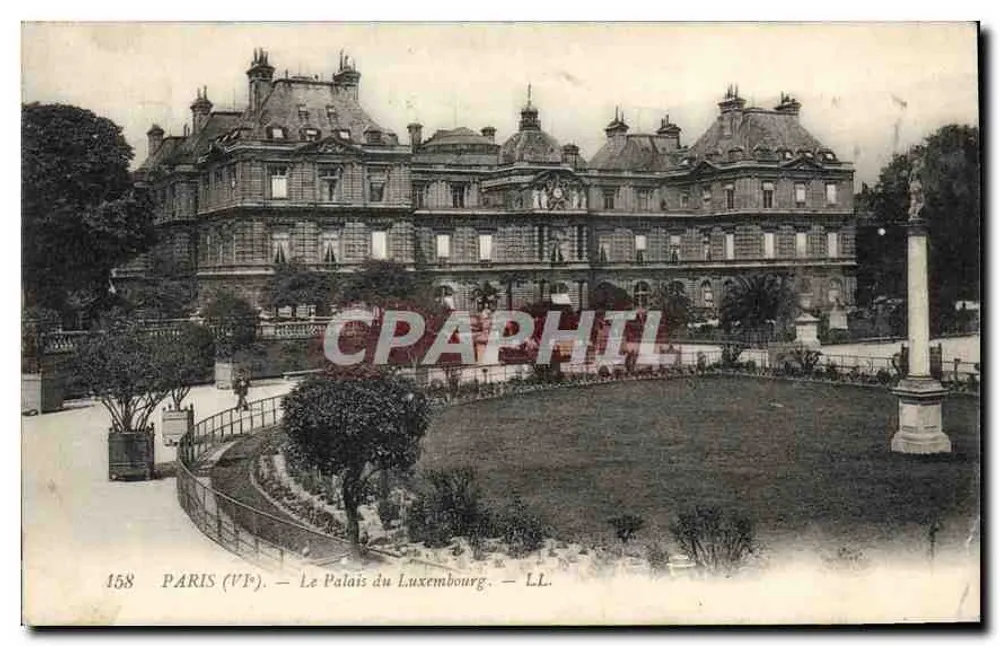 Paris (VP) — Das Palais du Luxembourg — LL. Nr. 158 - Vorderseite