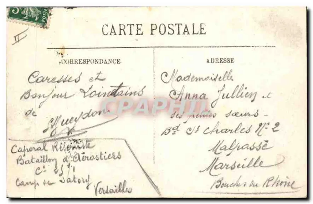 Paris (VIe) — Das Palais de Luxembourg — 158 - Rückseite