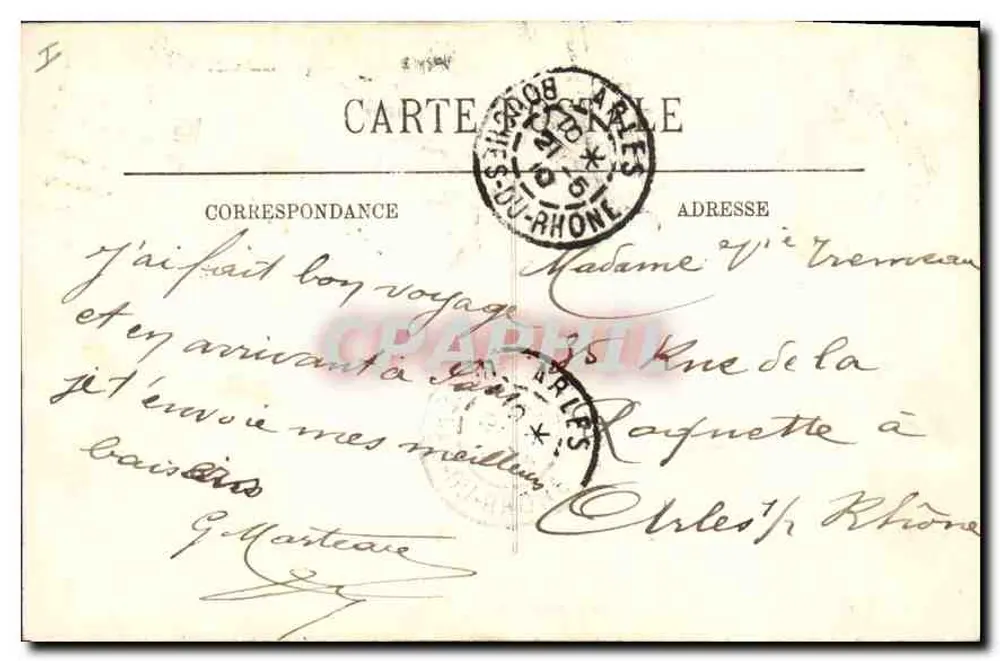 Paris (IVe) — Das Rathaus und die Pont d'Arcole — LL. — Nr. 118 - Rückseite
