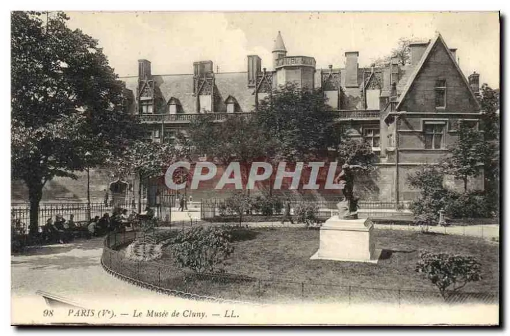 Paris (V°) — O Museu de Cluny — LL. n° 98 - Frente