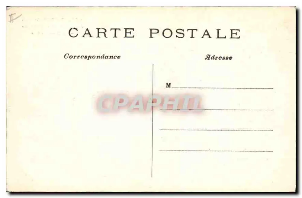 Parijs 5e arrondissement — La Sorbonne en de Statuïet van Auguste Comte - Achterkant