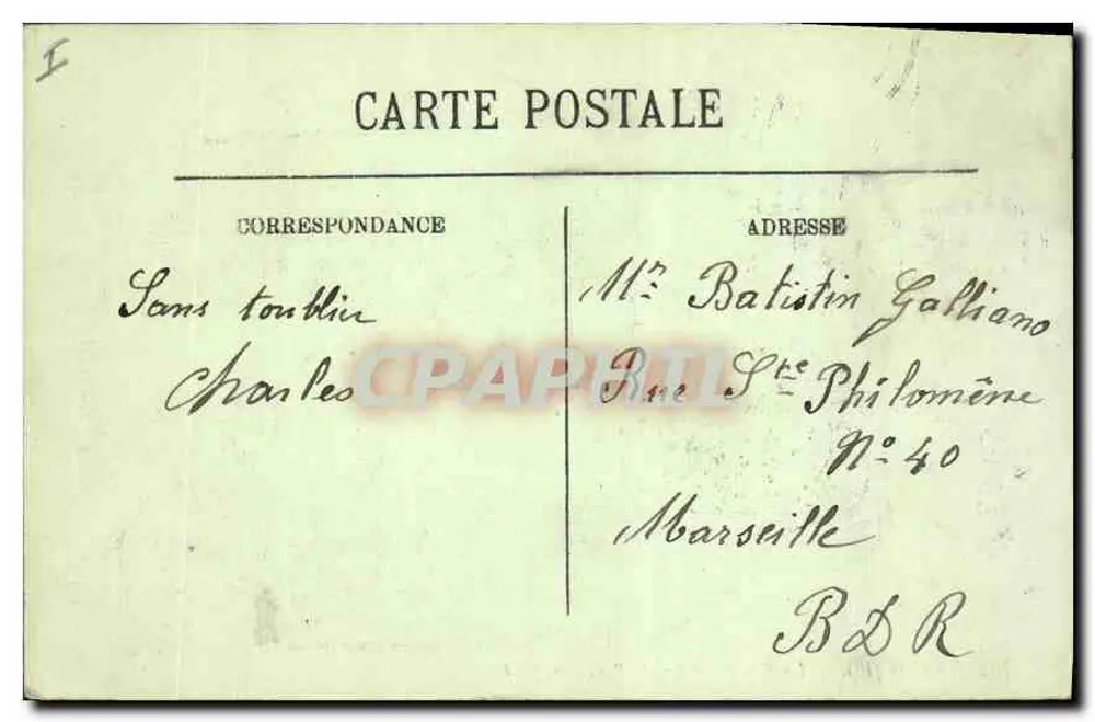 Paris (V°) — La Rue Soufflot und der Panthéon — LL. — N° 165 - Rückseite