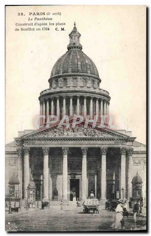 Paris (5. Arrondissement) — Der Panthéon — C. M. - Vorderseite