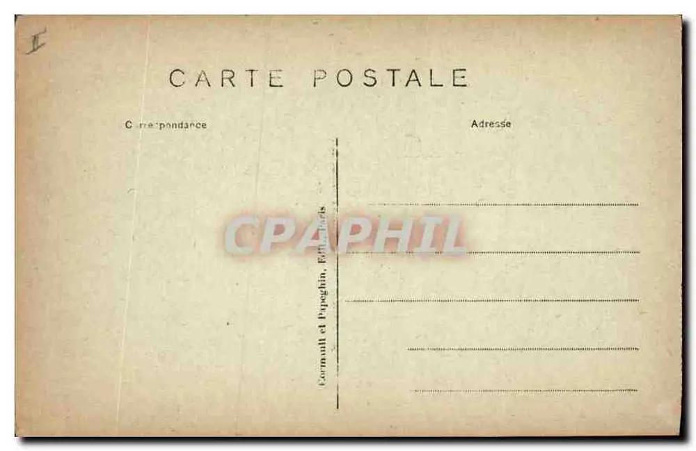 Paris (5. Bezirk) — Der Panthéon und Rue Soufflot — A.P. - Rückseite