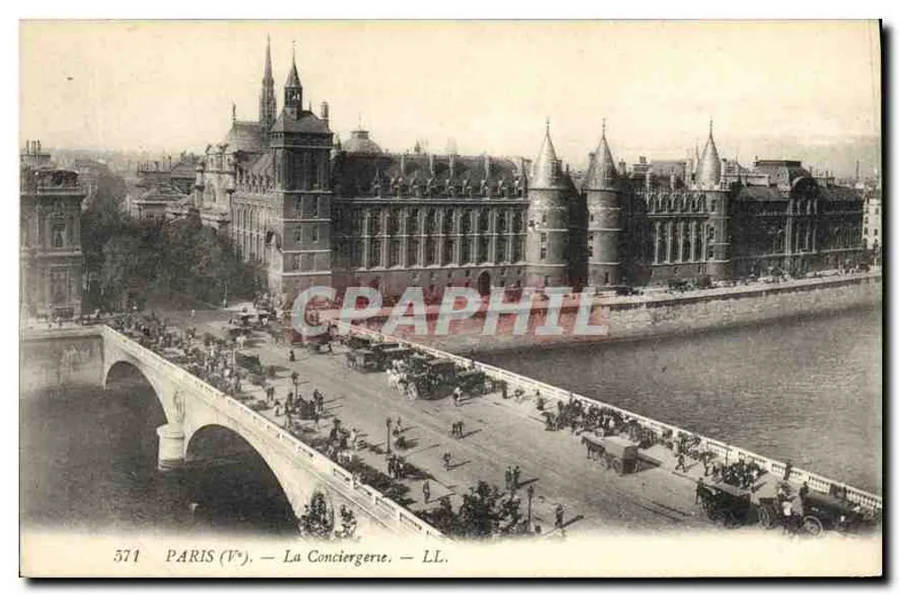 Paris (Vᵉ) — La Conciergerie — LL. - Frente