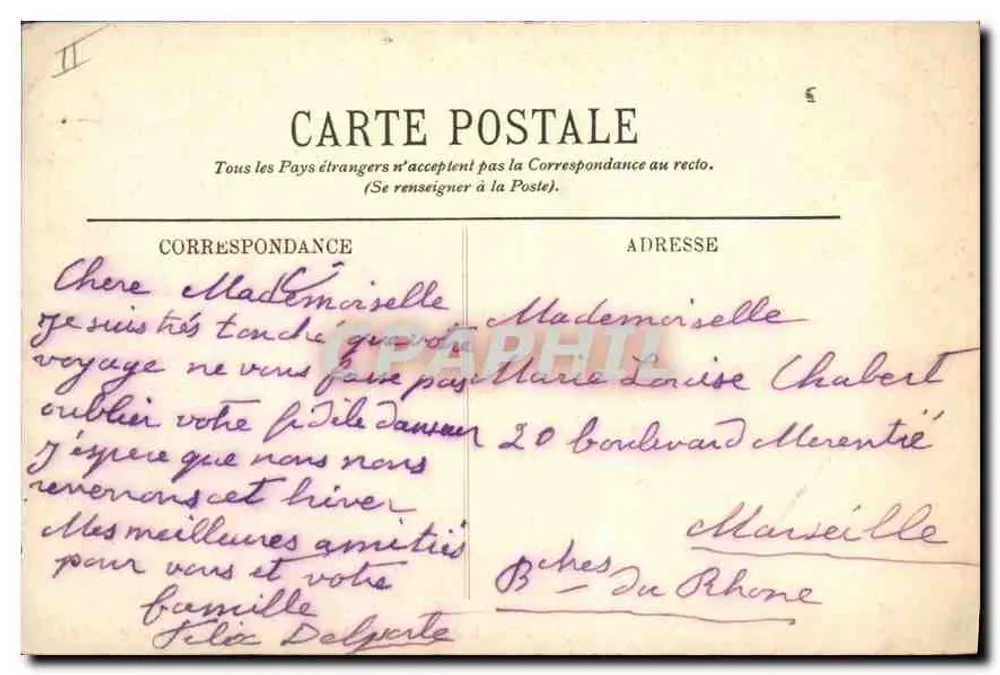 Monte-Carlo — La Vallée sur Beausoleil — LL - Verso