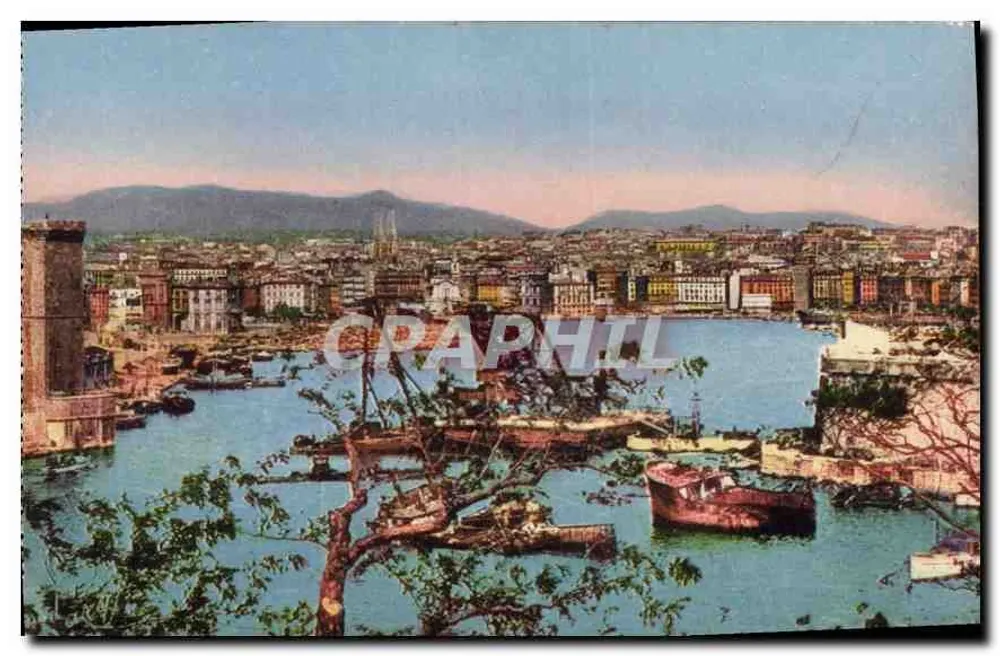 Entrée du vieux Port — Marseille — Tardy, Fotograf-Verleger - Vorderseite