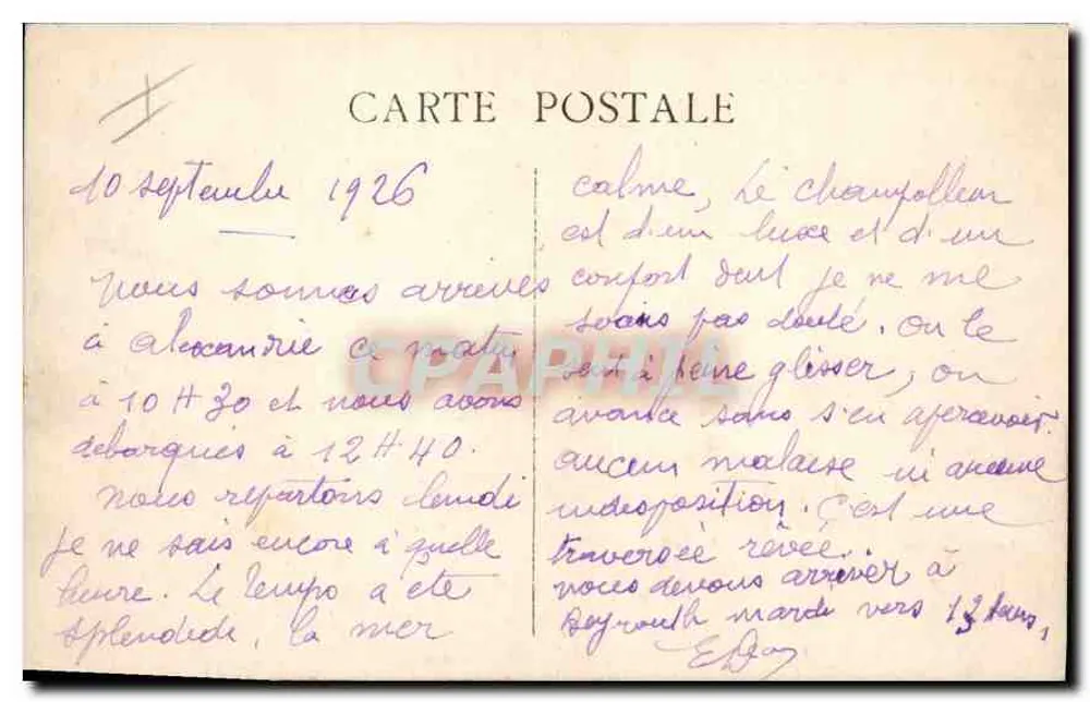 Marseille — A Catedral — A. B. - Verso