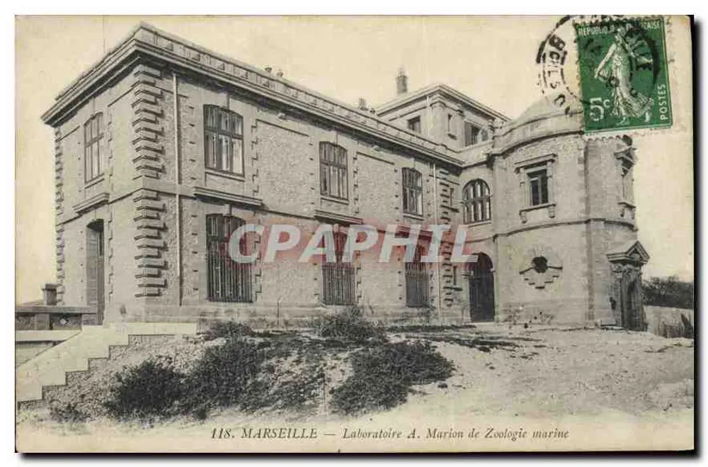 Marseille — Marine Zoologisches Laboratorium A. Marion - Vorderseite