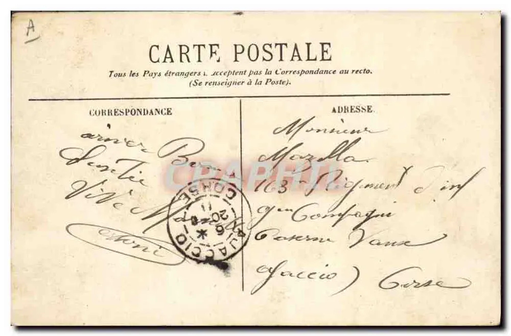 Marseille — Marine Zoologisches Laboratorium A. Marion - Rückseite