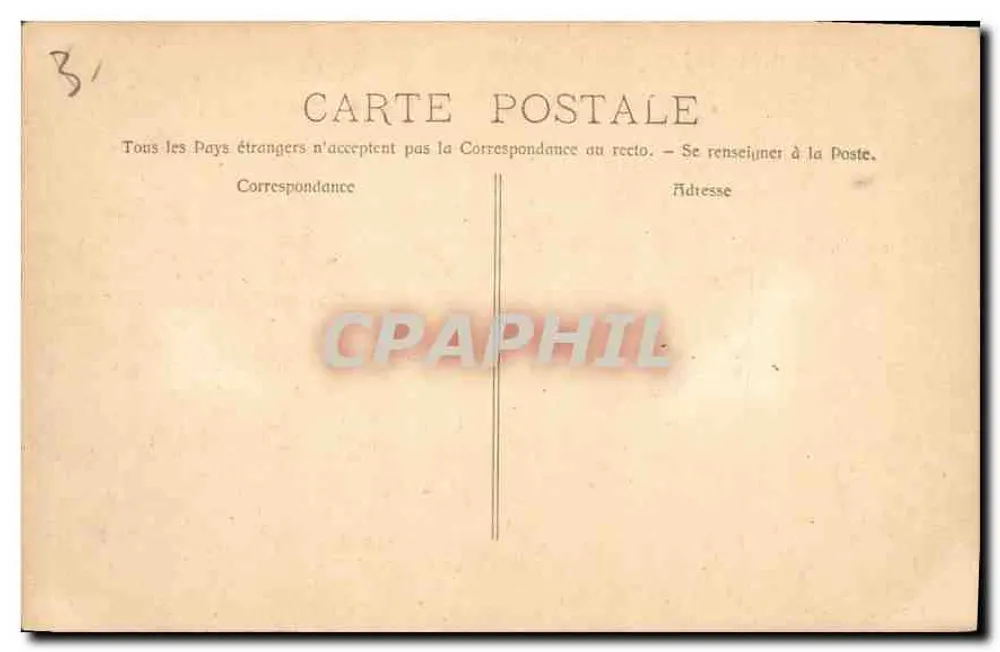 Marseille — Die Mole an einem Mistral-Tag — Verlag: Marseille - Rückseite