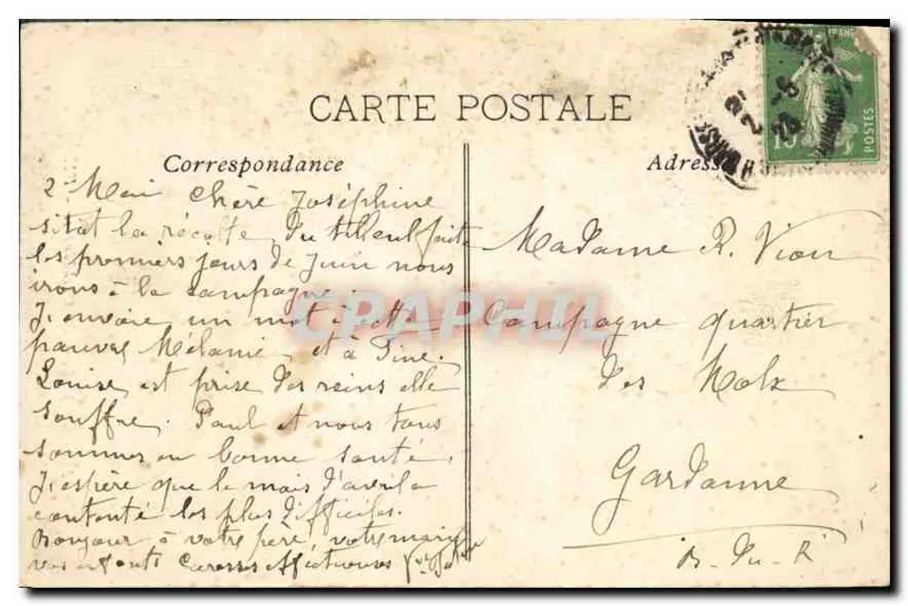 Marseille — A Catedral — IC. - Verso