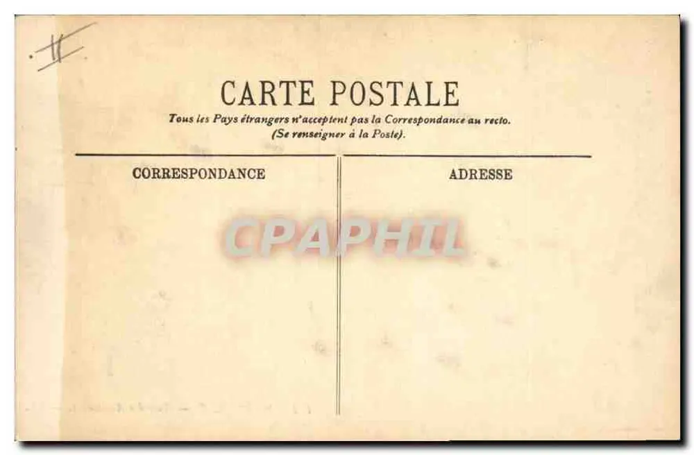 Marseille — Estação dos Elevadores — LL. n° 162 - Verso
