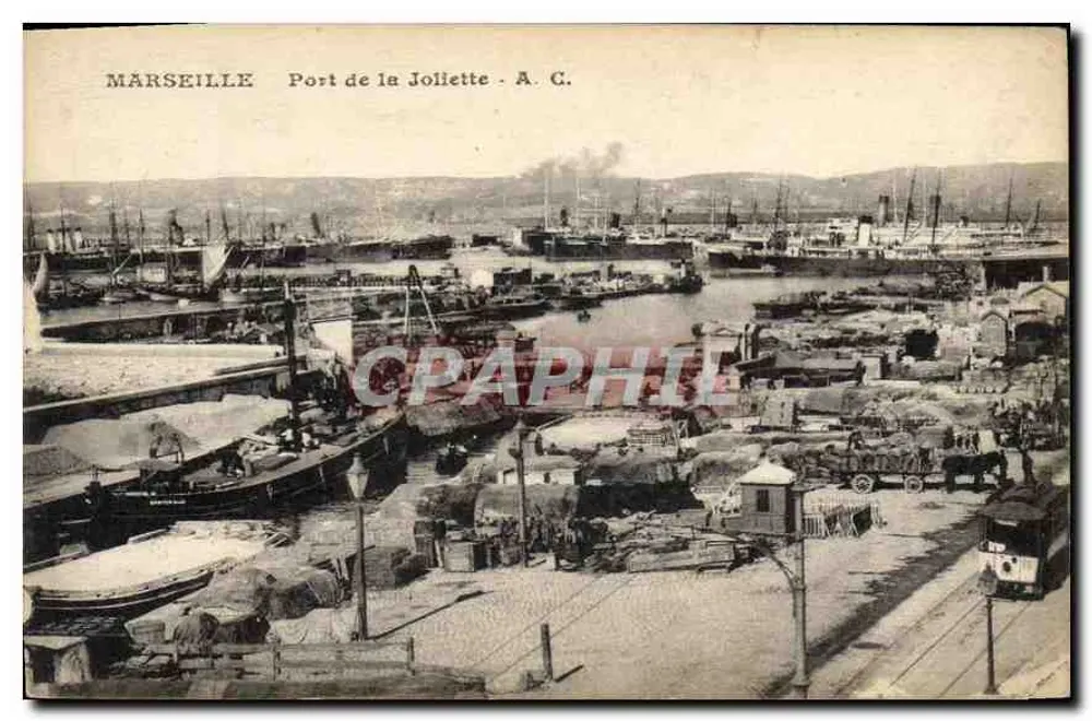 Marseille — Porto de La Joliette — A. C. - Frente