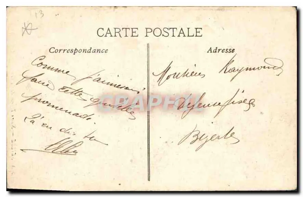 Marseille — Nossa Senhora da Guarda — LM - Verso