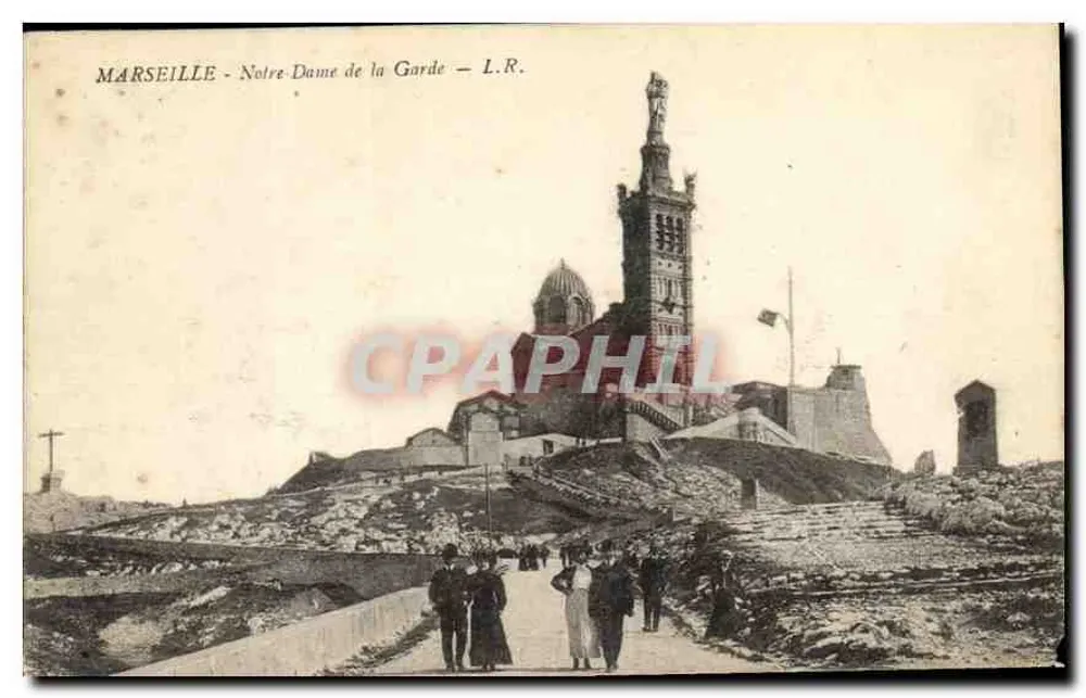Marselha - Notre-Dame de la Garde — L.R. - Frente