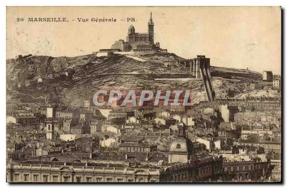 Marselha — Vista Geral — PB. - Frente