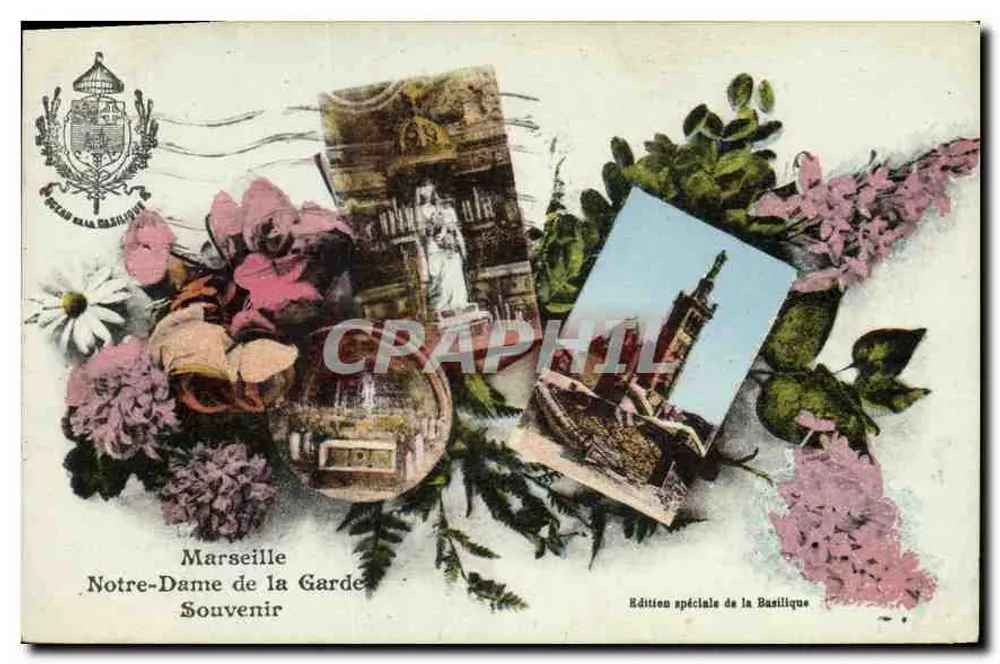 Marseille — Notre-Dame de la Garde — Sonderausgabe der Basilika - Vorderseite
