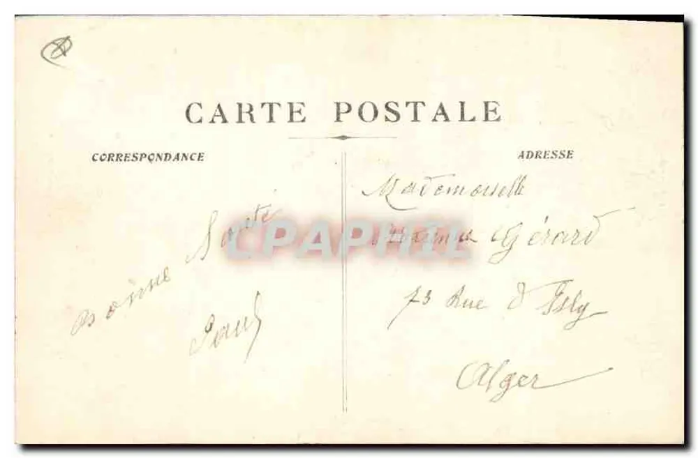 Marselha - D. de la Garde — editor desconhecido, n° 112 - Verso