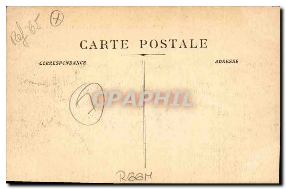 Marseille — Allgemeiner Blick und N.-D. de la Garde — 70 bis - Rückseite