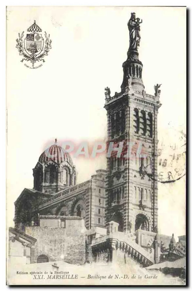 Marselha — Basílica de N.-S. da Guarda — Edição especial da Basílica, n° XXI - Frente