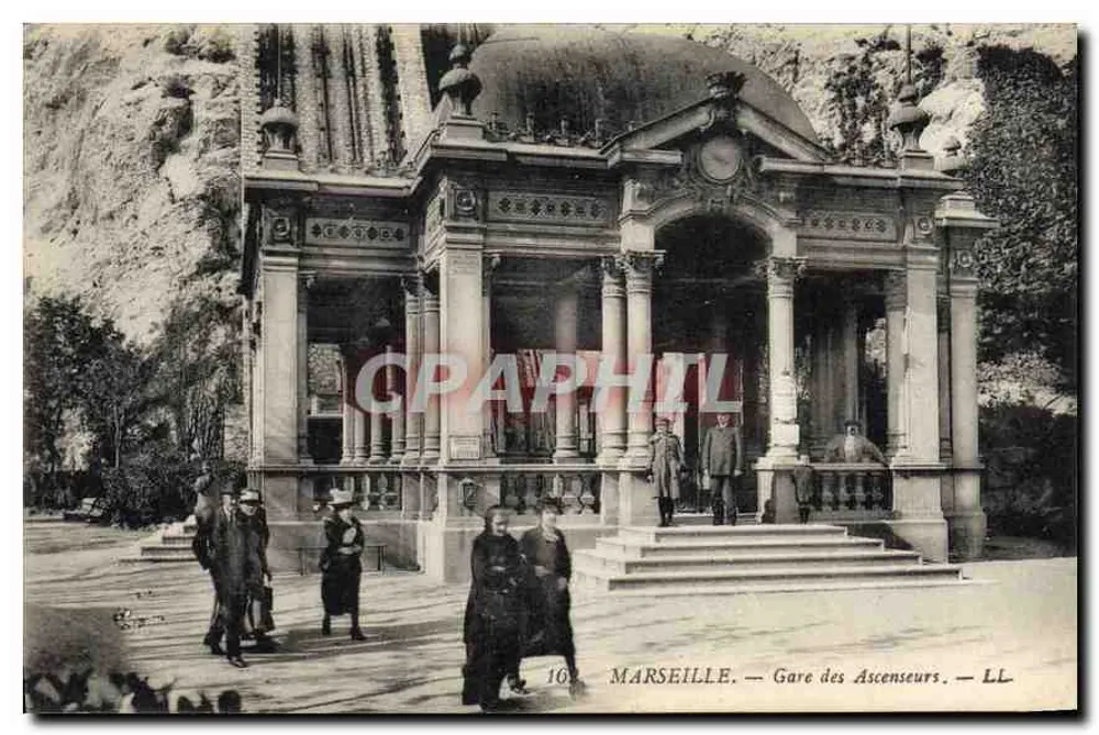 Marseille — Estação dos Ascensores — LL - Frente