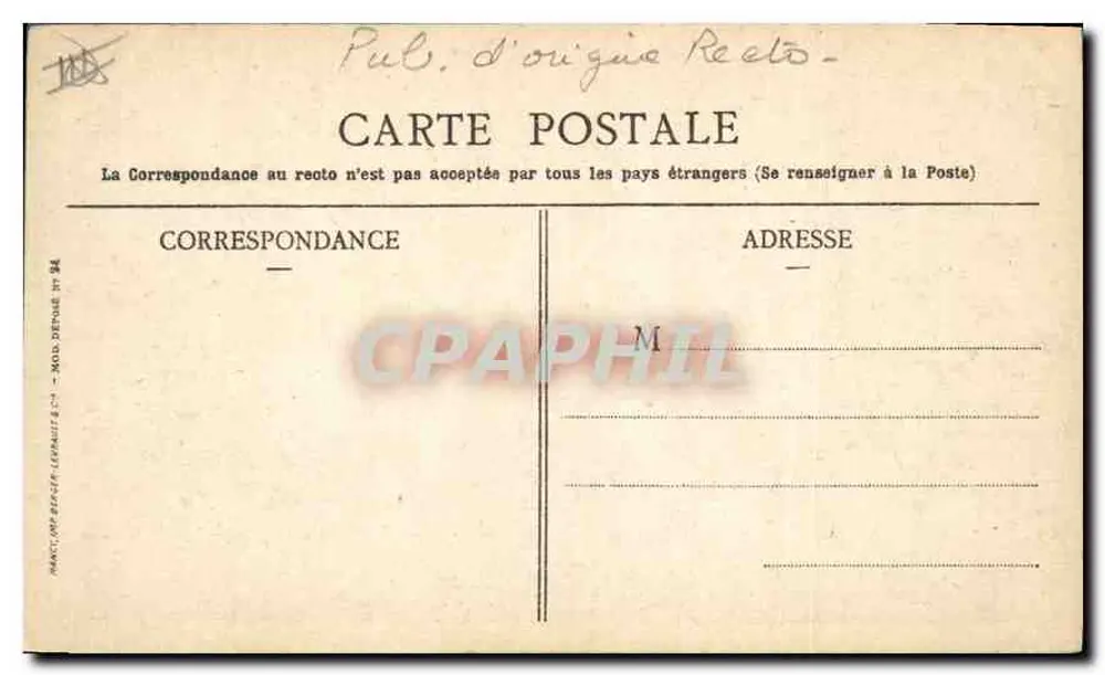 Marseille — N.D. de la Garde, Le Vieux Port, La Joliette — Verlag Crocholat Menter - Rückseite