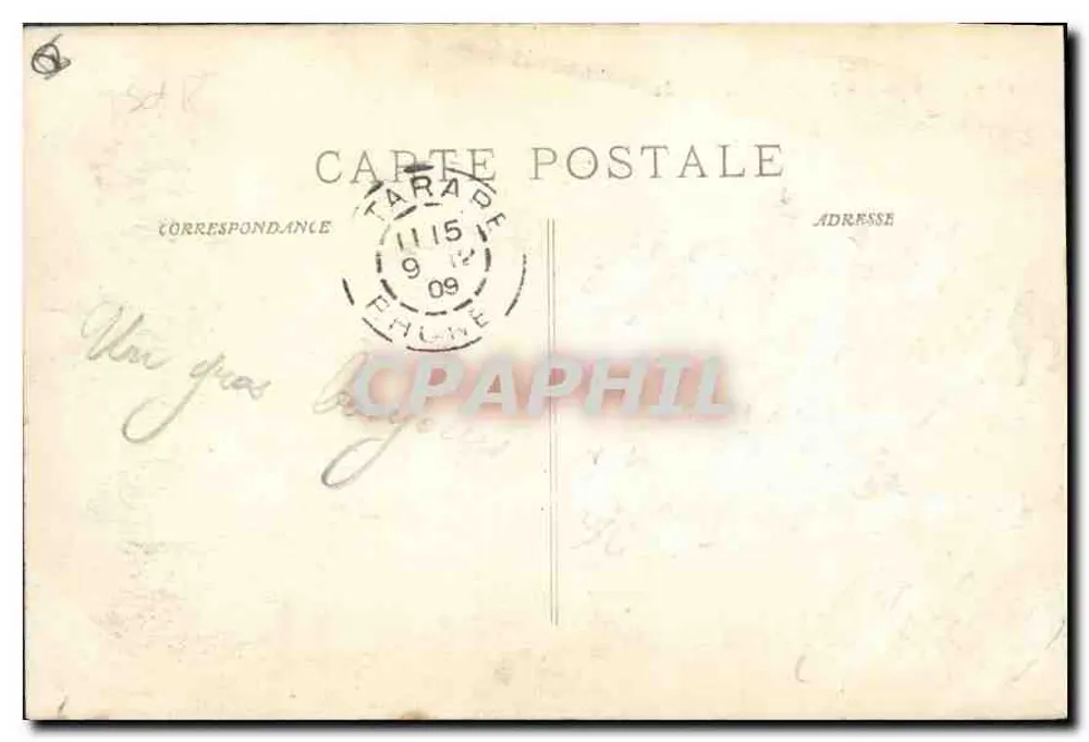 Marselha - N.-D. de la Garde — editor não identificado, n° de série 13 - Verso