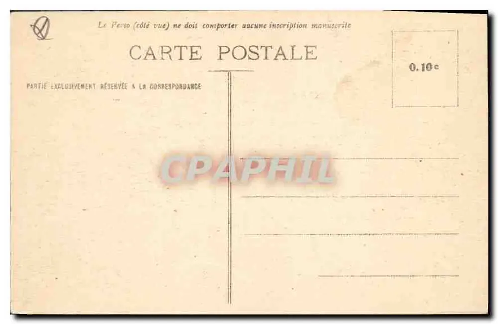 Marseille - Notre-Dame de la Garde - Prozession der Bußfahrer (1835) - Sonderausgabe der Basilika - Rückseite