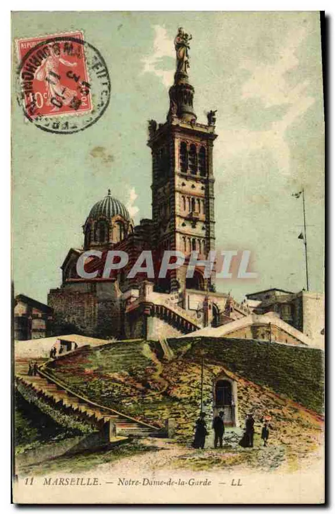Marseille — Nossa Senhora da Guarda — LL - Frente