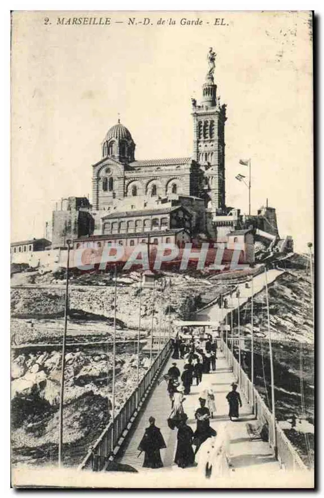 Marseille — N.-D. de la Garde — EL. - Frente