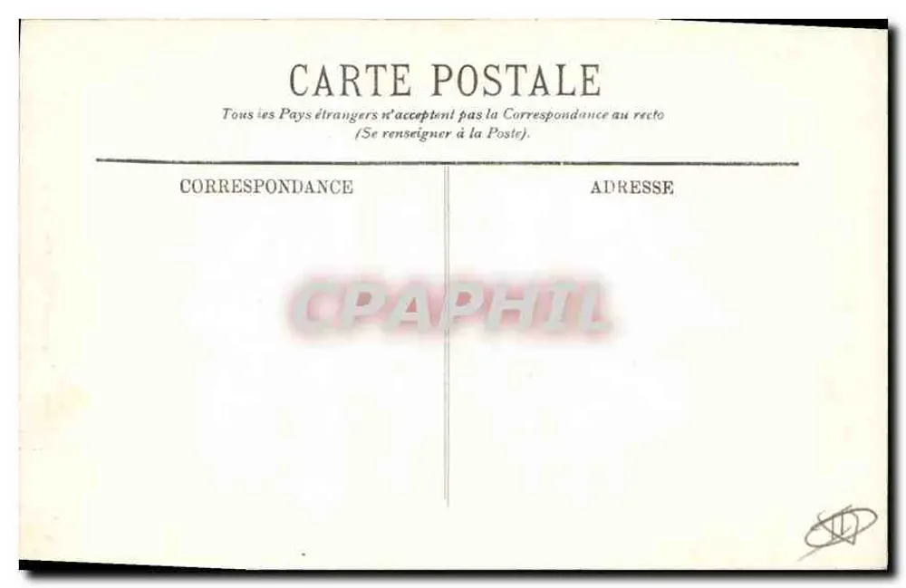 Marseille — Der Aufzug und Notre-Dame de la Garde — L.L. Nr. 16 - Rückseite