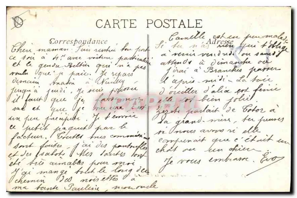 Marseille — Notre-Dame de la Garde und Aufzüge — EL. - Rückseite