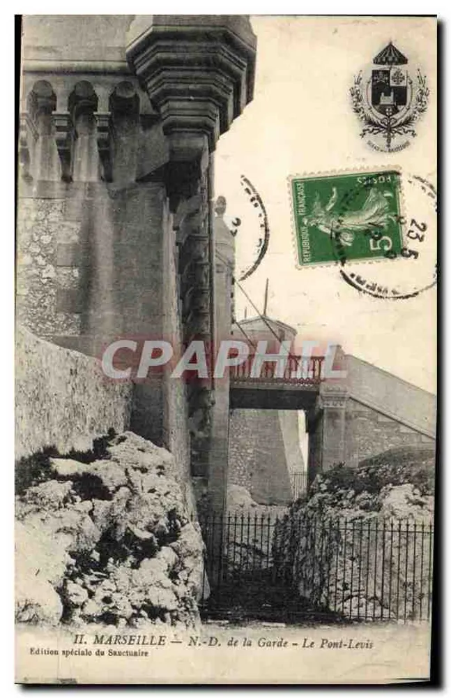 Marseille — N.-D. da Guarda — O Pont-Lévis — Edição especial do Santuário - Frente