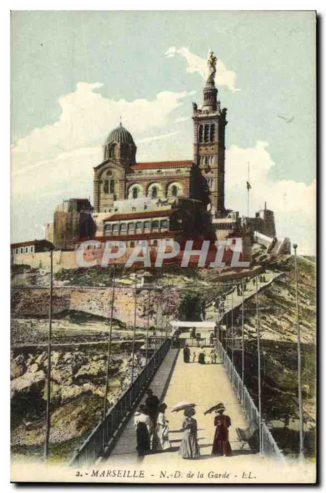 Marseille - N.-D. de la Garde - E.L. - Frente