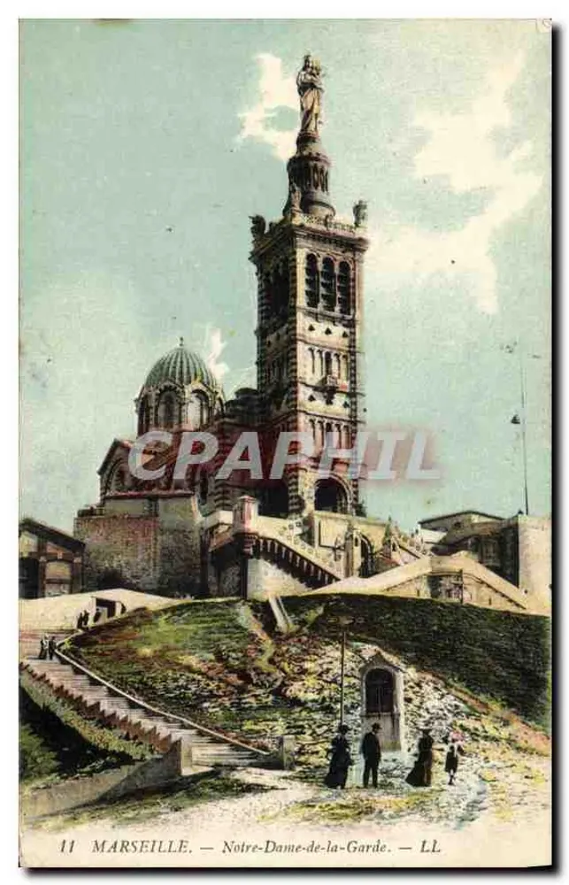 Marseille — Notre-Dame-de-la-Garde — LL - Voorkant